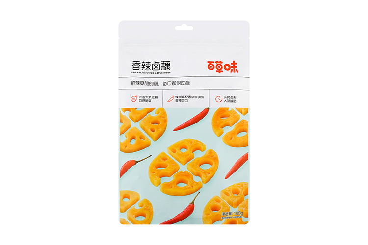 BAICAOWEI SPICY BRAISED LOTUS ROOT 180G